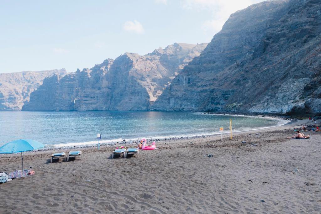 Los Gigantes, Front Line, Cute 2 Bedrooms Free Wifi Santiago del Teide Εξωτερικό φωτογραφία